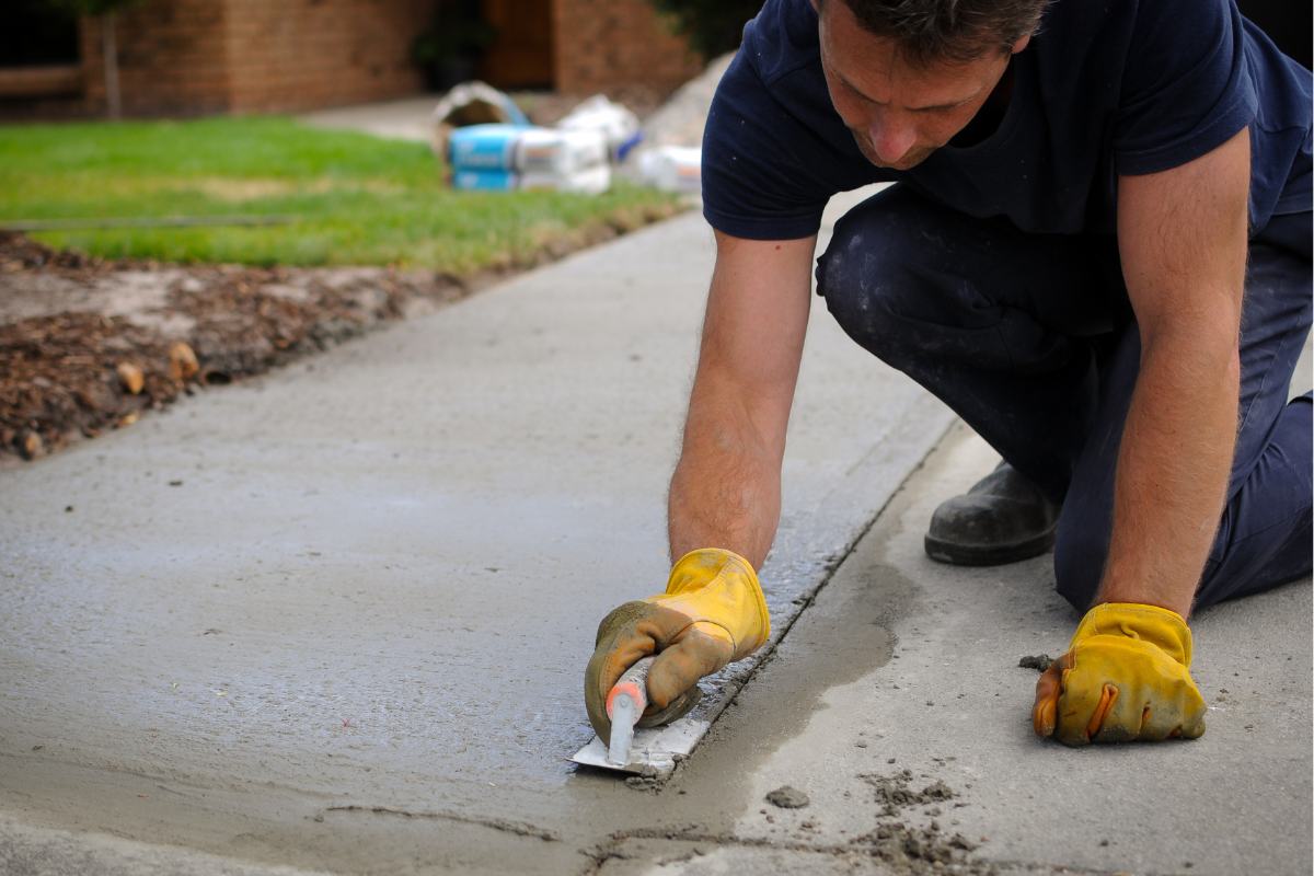 concrete worker